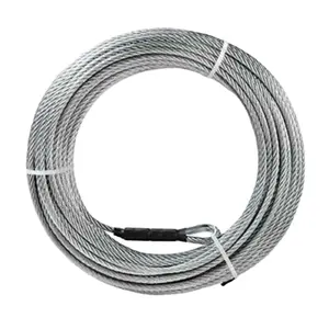 6*36WS+IWRC 6*29FI 6*26WS Galvanized Steel Strand for Elevator Rope Tower Crane Wire Rope Used in Construction Machinery