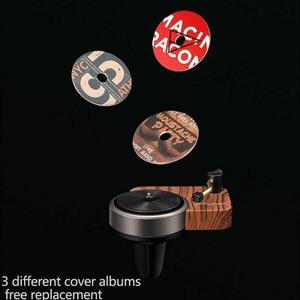 Car Air Freshener Turntable Phonograph Car Fragrance Replace Aromatherapy Perfume Aroma Tablets <b>Diffuser</b> M9P2 - Product Image 4