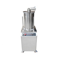 Machine industrielle de remplissage de saucisses, facile à utiliser, pour jambon et hot-dogs, machine automatique électrique de remplissage de saucisses