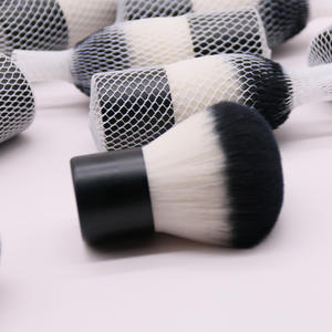 Brocha de Maquillaje <span class=keywords><strong>Kabuki</strong></span> para Rubor en Polvo, Sintética, Grande, de Alta Calidad, con Mango de Plástico, Color y Logotipo Personalizables - Product Image 6