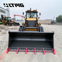 LTMG 2.5 Ton Backhoe Loader 4x4 Harga Terbaik Backhoe Excavator Loader untuk Promosi