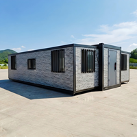 Casa Modular Plegable Portátil Prefabricada en China para Vivienda, Apartamentos Expandibles Personalizados, Casa Contenedor Plegable, Casa Móvil