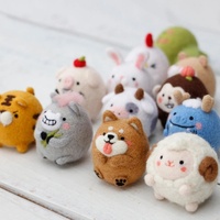 HOT Selling Wholesale Cheap Bulk 100% Wool Yarn DIY Craft Material Wool Fiber Roving