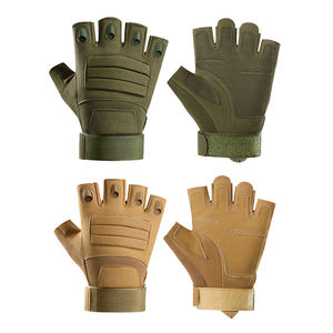Guantes Tácticos de Medio Dedo con Pantalla Táctil, Transpirables, para Hombre, Trabajo al Aire Libre, Deportes, Multicolor, MOQ Bajo, Envío Rápido, Directo de Fábrica - Product Image 3