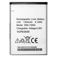 Remplacement de DBS-1350A de haute qualité 1350mAh pour batterie Li-ion rechargeable Doro 7050 DBX-1350A