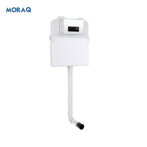 Citerne suspendue en plastique mince de haute qualité de style design moderne par réservoir caché pour boutons poussoirs de <span class=keywords><strong>toilette</strong></span> en céramique inclus - Product Image 1