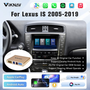 Caja de interfaz Viknav Linux para Lexus IS 2005-2019, decodificador inalámbrico CarPlay, Android Auto, navegación GPS, pantalla de radio original del coche - Product Image 2