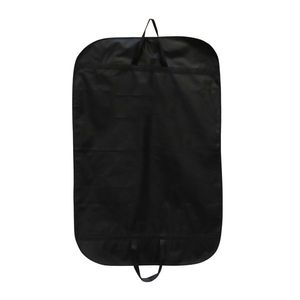 ถุงเก็บเสื้อผ้าผ้าทอสีดำแบบทันสมัยที่มีซิปปิดแบบเรียบ - Product Image 1