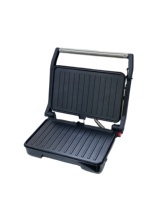 Plancha électrique portable OEM 1000W, grande surface, antiadhésive, barbecue, panini, pour la maison, steak, poulet, barbecue d'intérieur sans fumée