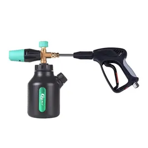 Pa Foam Cannon High Pressure Car Washer Machine Compatible Car Wash Foam Pot Big Spray Nozzle