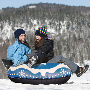 Traîneau de ski gonflable en PVC résistant au froid personnalisé, adapté aux tubes de ski d'hiver pour enfants et adultes - Product Image 3