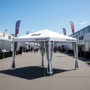 เต็นท์ปาร์ตี้แบบพับได้ขนาด 10x15 ฟุต รุ่น Db Heavy Duty ผ้าคลุมกันลม Oxford พร้อมผนังด้านข้าง สำหรับงานแสดงสินค้า - Product Image 2