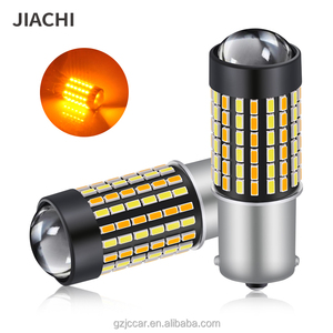 หลอดไฟ LED JiaChi กำลังสูง BAY15D P21/5W BAZ15D 1157 สีขาวเย็น สีเหลือง สองสี 2057 2357 7528 ไฟเลี้ยว ไฟเบรก 1156 - Product Image 1