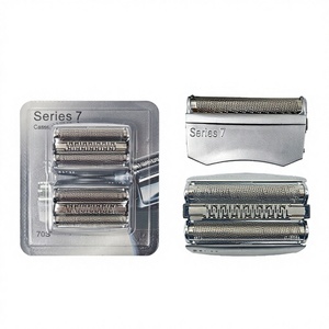 Accessoires de remplacement de tête 70S non jetables pour <span class=keywords><strong>rasoir</strong></span> S7 (modèles 765cc-6/<span class=keywords><strong>7</strong></span>/790/790cc) - Matériel en métal et ABS - Product Image 1
