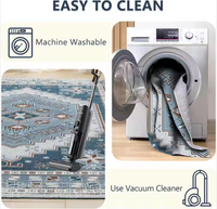 Hochwertiger Moderner Polyester-Teppich Maschinengefertigter Teppich für Wohnzimmer und Schlafzimmer Großhandel Teppich