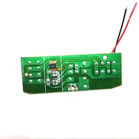 Carte de circuit imprimé (PCBA) de télécommande de voiture à 4 canaux, assemblage TX et RX, circuit électronique de voiture télécommandée avec LED