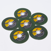 Disques de découpe métalliques 115 mm en oxyde d'aluminium pour machines à découper le métal, disques de coupe ronds de 4 1/2 pouces pour les chantiers de construction