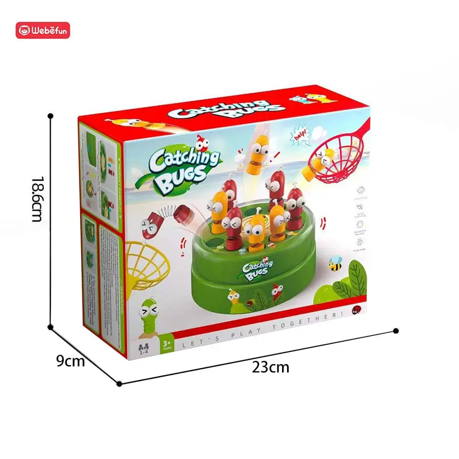 Wholesale Education Electric Children's BO Music Bouncing Fishing Family Interactive Party Catching Game