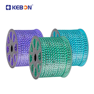 Bán Buôn Điện Áp Cao Ngoài Trời 110V <span class=keywords><strong>220V</strong></span> SMD 5050 100 M/cuộn Màu Duy Nhất RGB <span class=keywords><strong>Led</strong></span> <span class=keywords><strong>Strip</strong></span> Ánh Sáng - Product Image 2