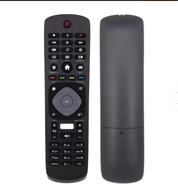 Original TV Remote Control for Phili 398GR08BEPHN0008OLT 398GR08BEPHN0013HL-433 MHz Fixed AAA Battery 8 Meter Range