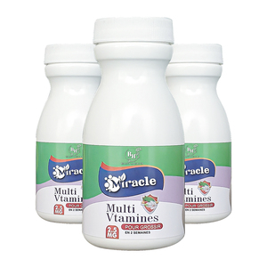 Mới Nâng Cấp Vitamin Tổng Hợp Máy Tính Bảng 2.5Mg Chai Nữ Tính Đường Cong Hỗ Trợ Miễn DỊCH Tăng Cung Cấp Số Lượng Lớn OEM ODM - Product Image 4