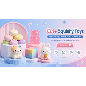 Giant Christmas <b>Cat</b> Paw <b>Squishy</b> Toy, Super Soft Sludge Texture Stress Relief Squeeze Fidget Vent Toy - Product Image 6