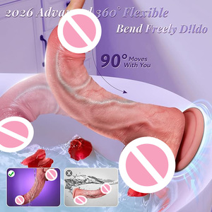 새로운 여성용 레즈비언 착용 가능한 가죽 바지, 리얼리틱 실리콘 딜도, 성인용 섹스토이, 자위기구, 인공 페니스. - Product Image 3