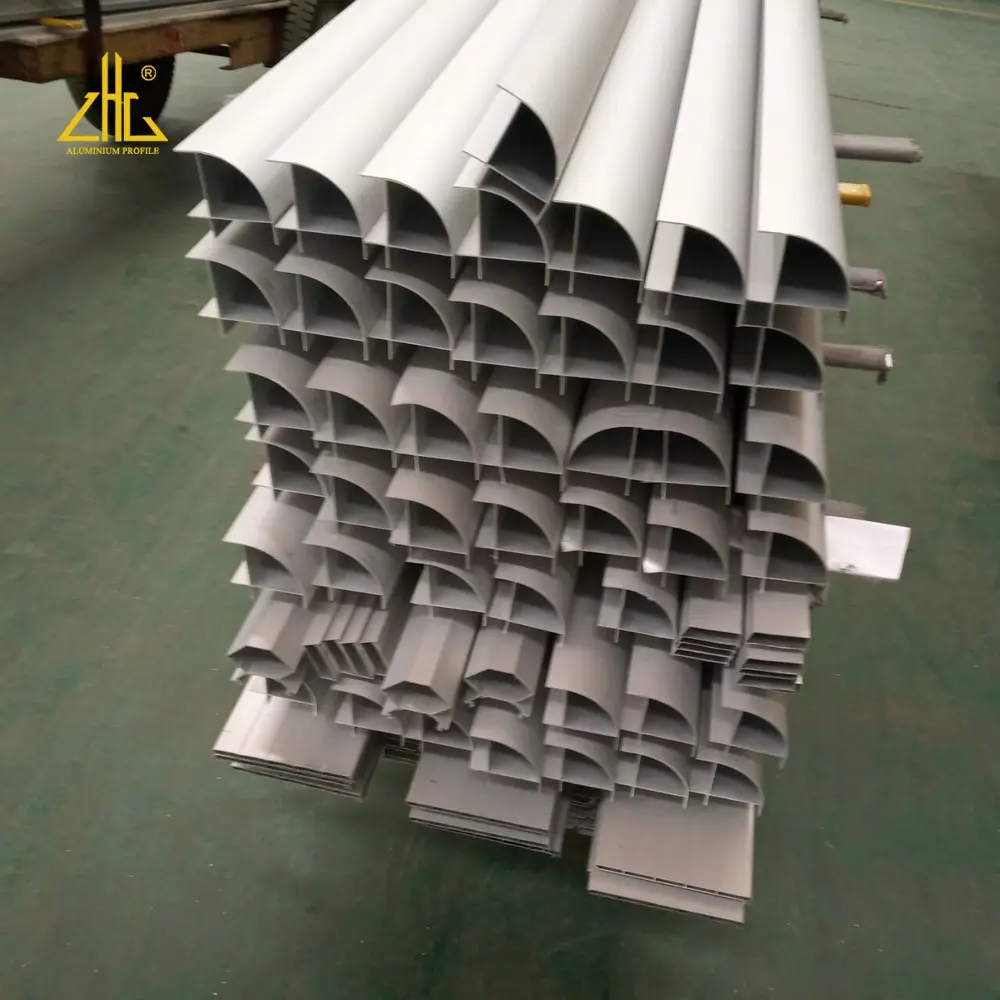 Profil d'angle en Aluminium, 4 pouces, pour salle de nettoyage