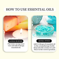 Huile essentielle de qualité supérieure pour la fabrication de bougies et de savons, diffuseur de parfum et aromathérapie, massage cutané