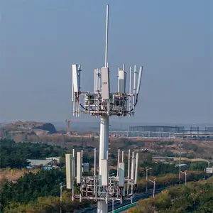 Galvanized Gsm Repeater Indoor Antenna Tower Pole