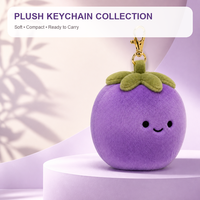 Peluche XDT AI Plum Character en polyester super doux, 11-30 cm, figurine de dessin animé mignonne, cadeau pour enfants, décoration de la maison, fête