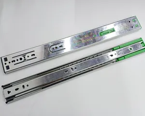 E-SHINING Soft Close Kogellager Lade Schuif Schokabsorptie Dubbele Veer Dual Spring Slide Rail & Anti-Collision Feature