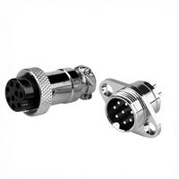 Connecteur IP55 Aviation GX16-9P Mâle à extrémité unique 9 broches 16 mm avec câble et cordon GX16