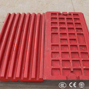 Plaque de mâchoire ZGMn13-2 de haute qualité pour composants de concasseur à mâchoires PE 400x600 pour l'extraction minière, moulage qualifié - Product Image 3