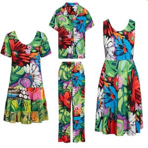 Robe longue hawaïenne personnalisée pour femme, grande taille, ensemble hawaïen en gros, robe hawaïenne élégante pour femmes - Product Image 2