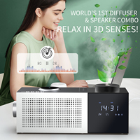 Diffuseurs d'arômes métalliques 3-en-1 2026 améliorés avec bruit blanc, diffuseur d'huiles essentielles pour aromathérapie, sans eau, pour chambre à coucher