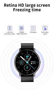 OEM นาฬิกาอัจฉริยะแนวสปอร์ต <span class=keywords><strong>ZL02D</strong></span> 2024คุณภาพสูงหน้าจอสัมผัสสาย IP67กันน้ำสายซิลิกาเจลสำหรับตรวจจับการนอนหลับแฟชั่นแอนดรอยด์ - Product Image 4