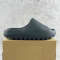 Sandales plates unisexes en mousse EVA, semelle épaisse, semelle extérieure dentelée, coussin nuage, décontractées, pour plage et extérieur.