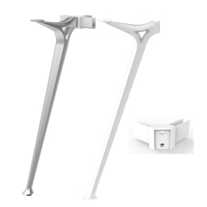 Escritorio Metálico Modular Personalizable <span class=keywords><strong>de</strong></span> Diseño Moderno y Económico para 2 Personas con Asientos Opuestos y Divisor para Estación <span class=keywords><strong>de</strong></span> Trabajo <span class=keywords><strong>de</strong></span> Oficina Abierta - Product Image 5