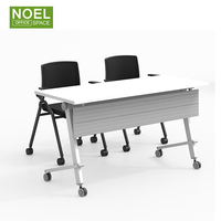 Bureau pliable moderne pour réunion, livraison gratuite, bon marché, bureau mdf