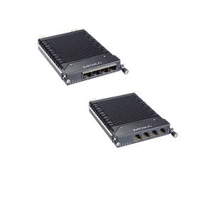 Commutateur Ethernet modulaire Moxa LM-7000H-4TX, commutateur d'entreprise industriel à 4 ports - Product Image 1