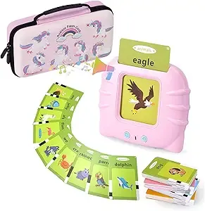 248 <span class=keywords><strong>mots</strong></span> de vue bleu parlant Flash cartes Flash thérapie Flash jouets tout-petits 2-4 ABC apprentissage maternelle garçons filles jouets éducatifs - Product Image 6