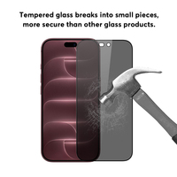 28 °   Protection d'écran en verre trempé anti-rayures 9H pour iPhone 18 Pro Max