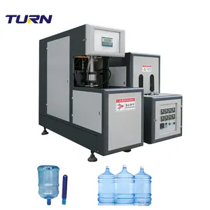 Semi- automatic pet plastic bottle blowing blow moulding machine factory price PET bottle blow moulding