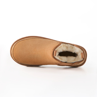Bottes de neige Chelsea montantes en peau de mouton avec semelle extérieure en EVA – Fabricant OEM ODM