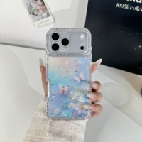Coque de téléphone imprimée avec paillettes en époxy de haute qualité pour REDMI 17T PRO 5G 17 4G 5G A7 PRO 4G NOTE 17 5G NOTE 17 PRO 5G 17T 5G