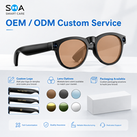 Gafas Inteligentes con Cámara y Logotipo Personalizado, con Traducción por IA, Grabación de Voz y Llamadas Bluetooth para Compradores OEM