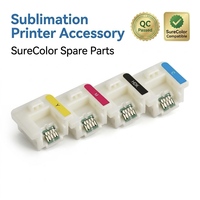 Cartouches d'encre à sublimation compatible T7411-T7414 avec support pour Epson SureColor F6000 F6200 F7200 F9200 Vivid