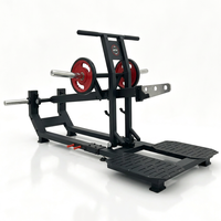 Équipement de musculation professionnel : Machine à fessiers à charge libre et machine à squat à ceinture réglable pour salle de sport