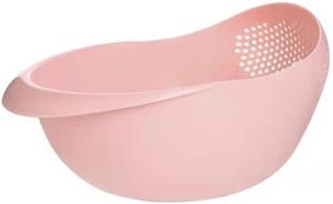 Escurridor de Plástico para Cocina, Cesta para Lavar Arroz, Frutas y Verduras, También Puede Usarse como Plato para Frutas - Product Image 3